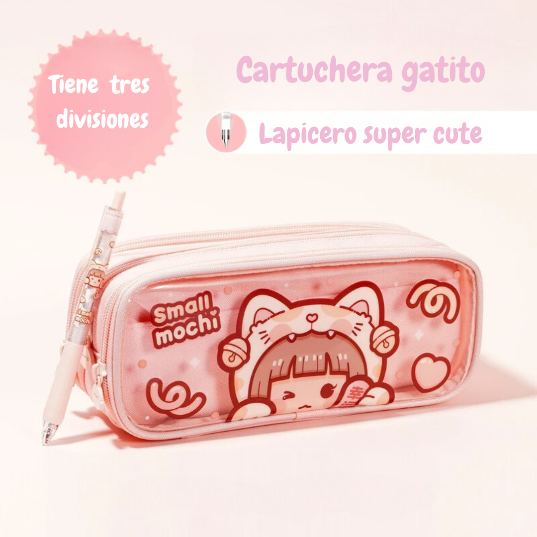 Cartuchera Kawaii Multiuso